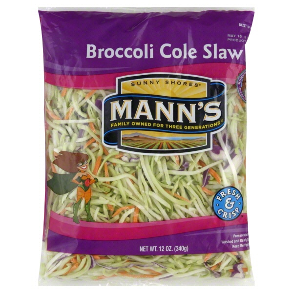 slide 1 of 1, Mann's Broccoli Slaw, 12 oz