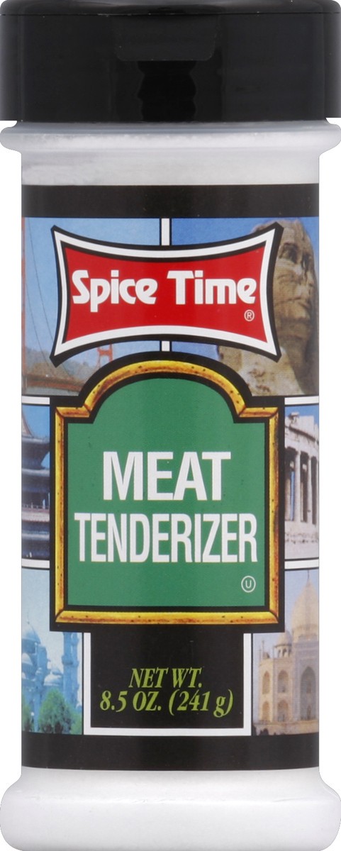 slide 1 of 2, Spice Time Meat Tenderizer, 8.5 oz