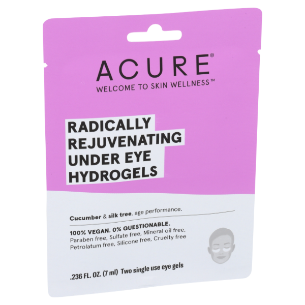 slide 1 of 7, Acure Radically Rejuvenating Under Eye Hydrogels, 1 ct