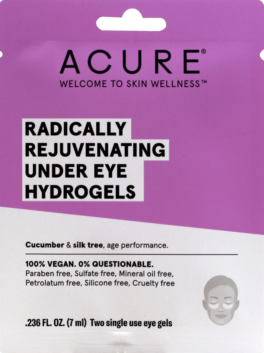 slide 5 of 7, Acure Radically Rejuvenating Under Eye Hydrogels, 1 ct