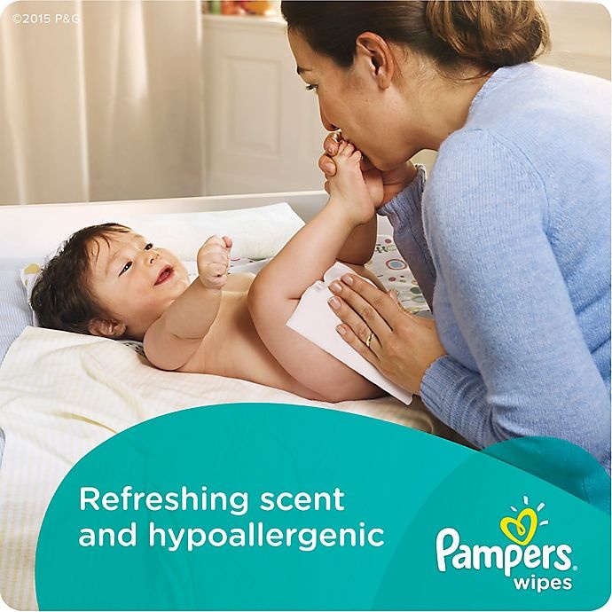 slide 4 of 5, Pampers Complete Clean Baby Fresh Scent Wipes Refills, 7 / 72 ct