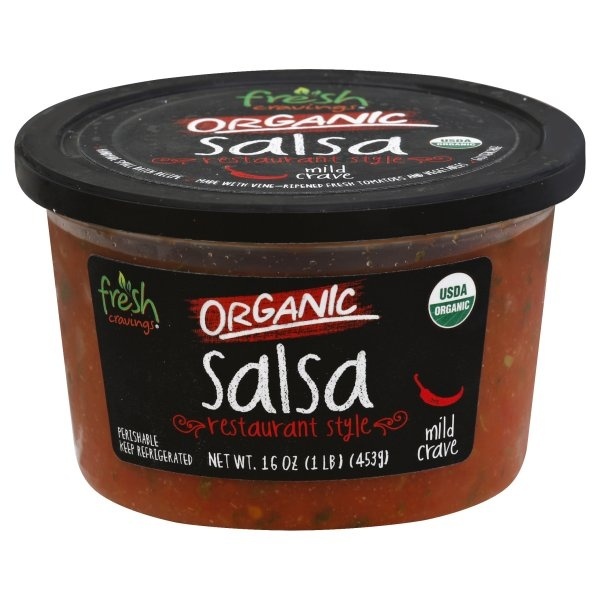slide 1 of 1, Fresh Cravings Organic Mild Salsa, 16 oz