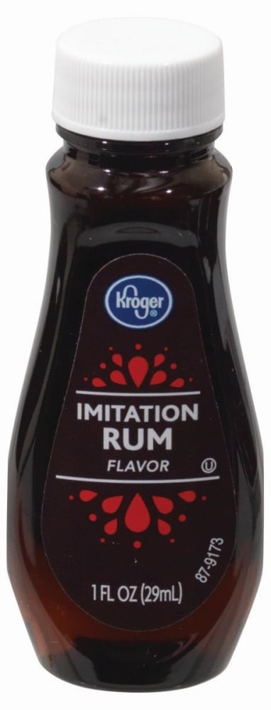 slide 1 of 1, Kroger Imitation Rum Flavor, 1 fl oz