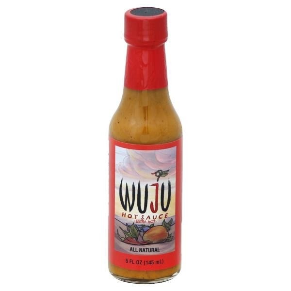 slide 1 of 1, WUJU Extra Habanero Hot Sauce, 5 fl oz