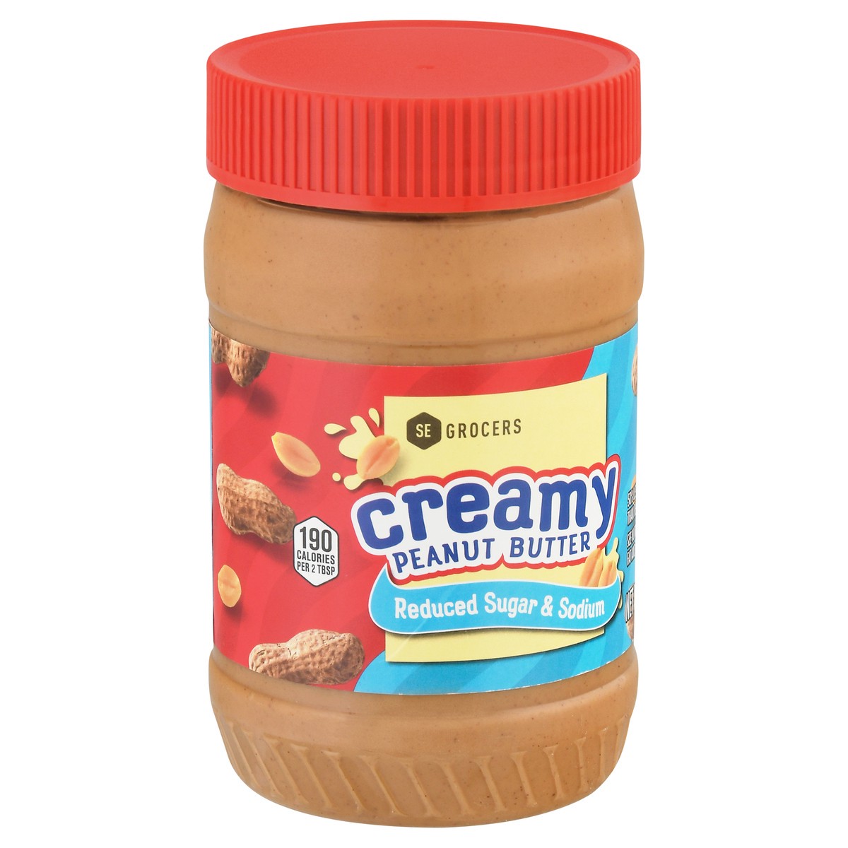 slide 6 of 9, Se Grocers Reduced Fat Pnt Btr, 16 oz