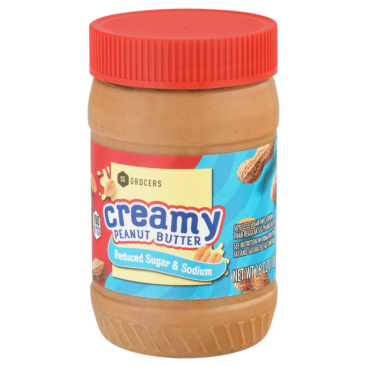 slide 4 of 9, Se Grocers Reduced Fat Pnt Btr, 16 oz