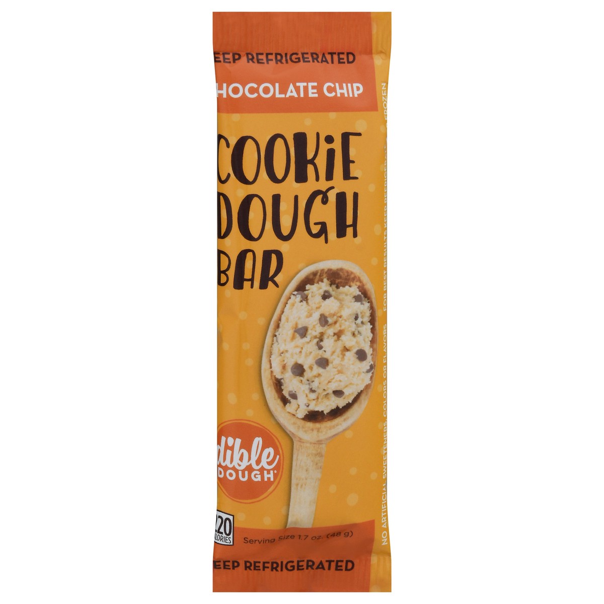 slide 1 of 9, Dible Dough Chocolate Chip Cookie Dough Bar - 1.7 oz, 1.7 oz