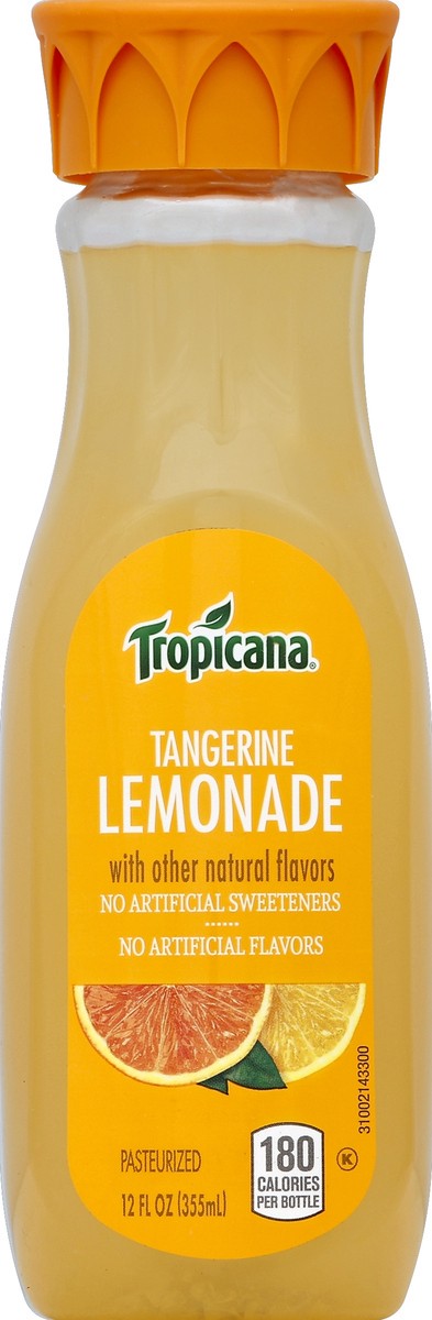 slide 5 of 6, Tropicana Tangerine Lemonade - 12 oz, 12 oz