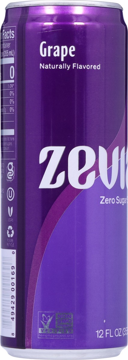 slide 5 of 13, Zevia Soda Grape - 12 fl oz, 12 fl oz