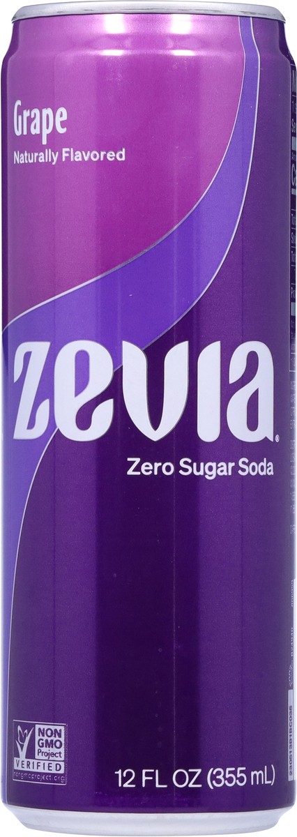 slide 3 of 13, Zevia Soda Grape - 12 fl oz, 12 fl oz