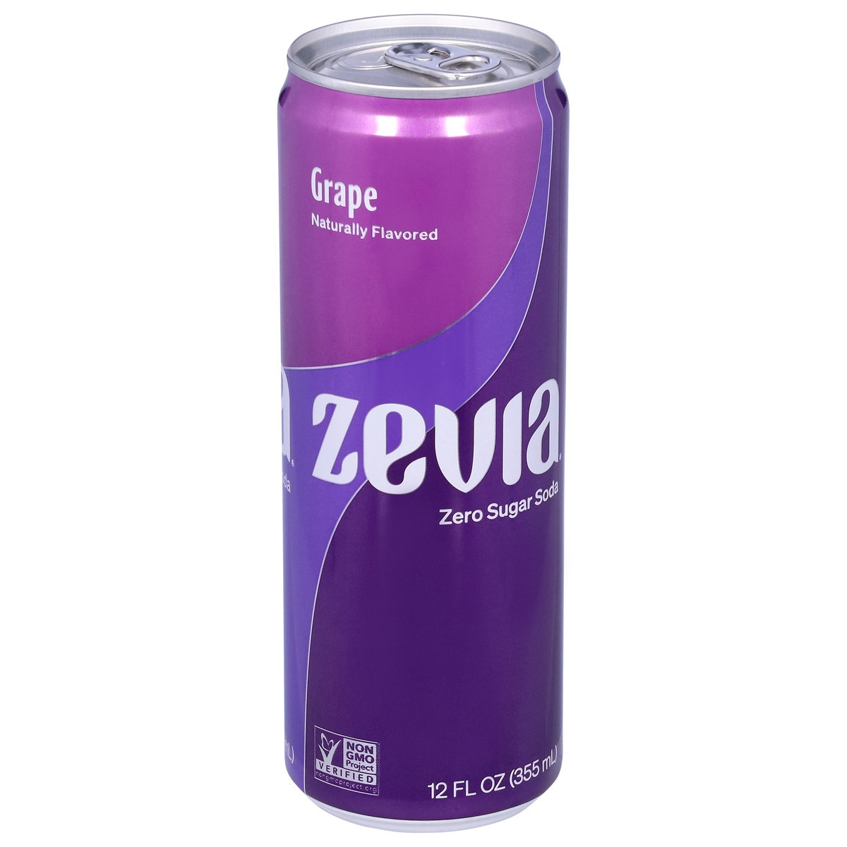 slide 7 of 13, Zevia Soda Grape - 12 fl oz, 12 fl oz