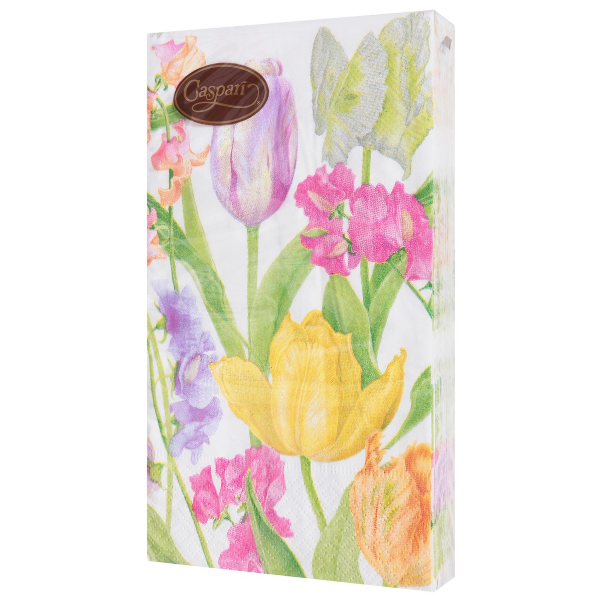 slide 7 of 12, Caspari Triple-Ply Spring Flower Show Napkins 15 ea, 