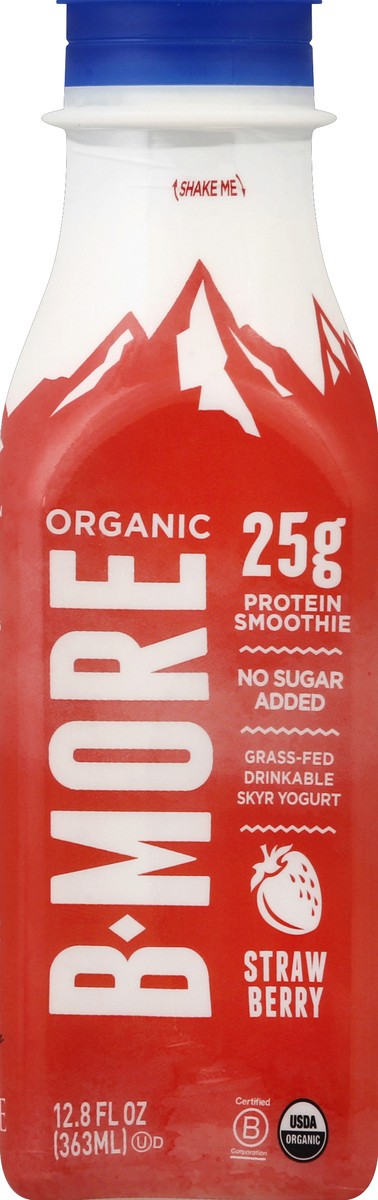 slide 4 of 4, B More Organic Protein Smoothie 12.8 oz, 12.8 fl oz