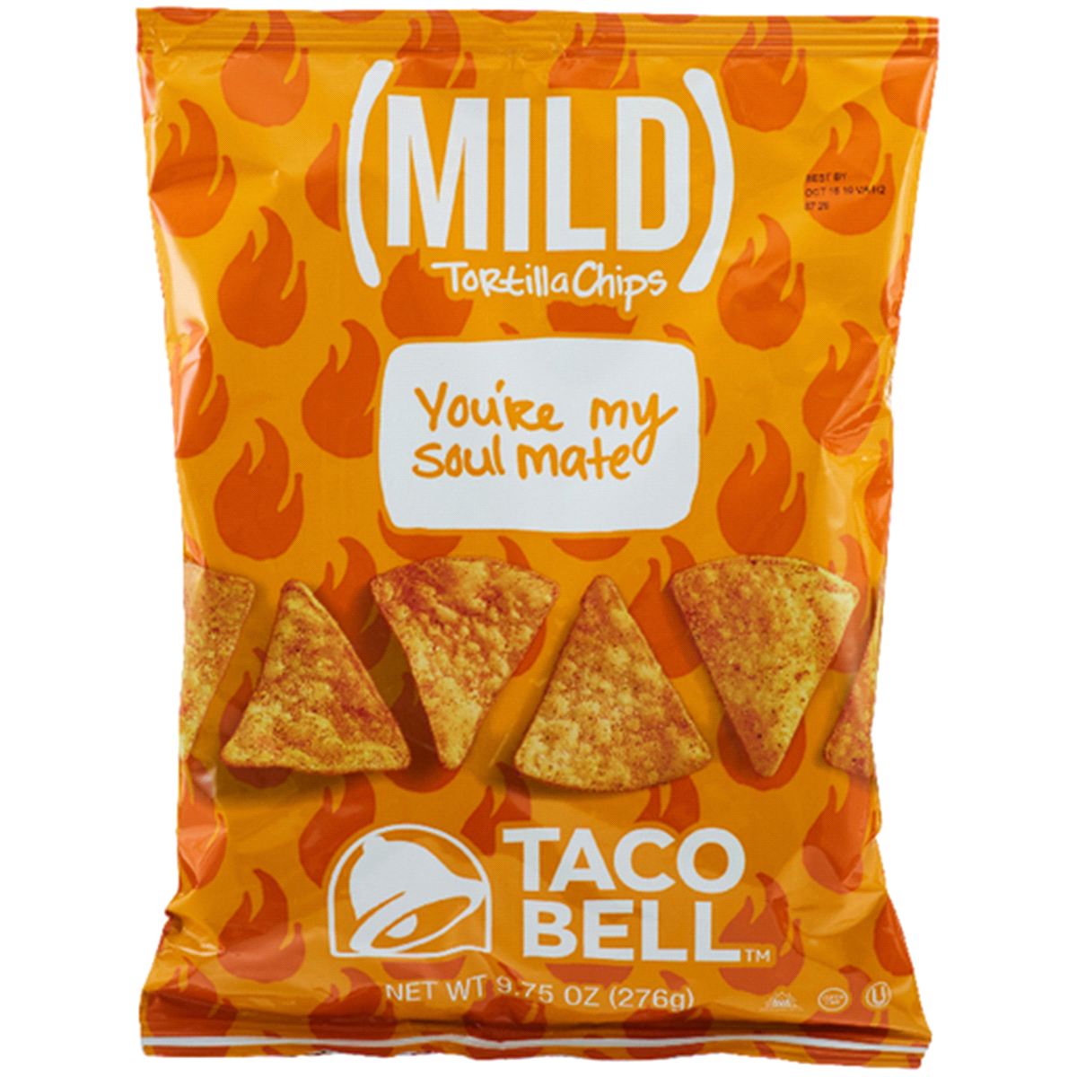slide 1 of 1, Taco Bell Mild Tortilla Chips, 11 oz