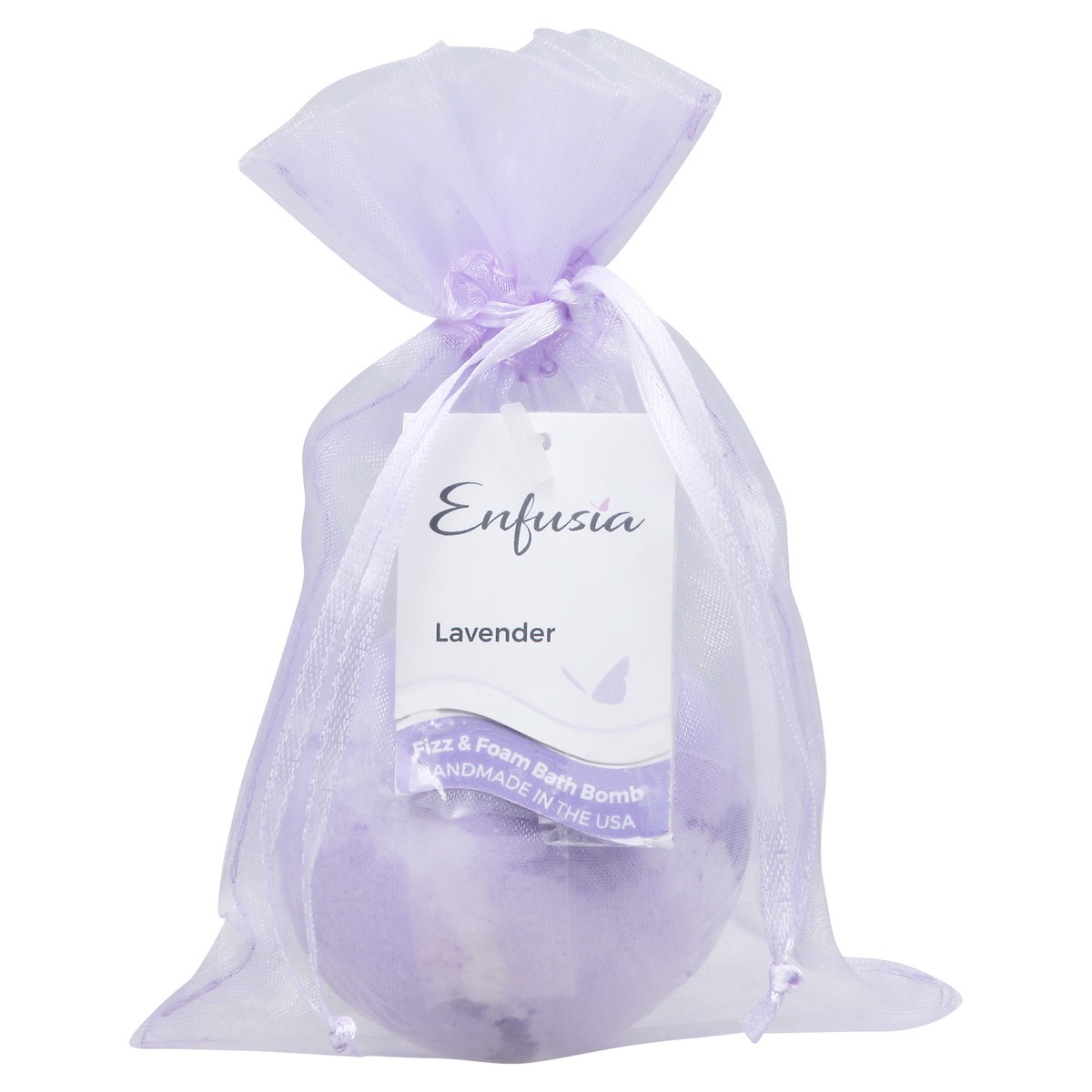 slide 8 of 13, Enfusia Lavender Fizz & Foam Bath Bomb 4 oz, 4 oz