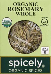 Spicely Organic Spices Rosemary 0.2 oz