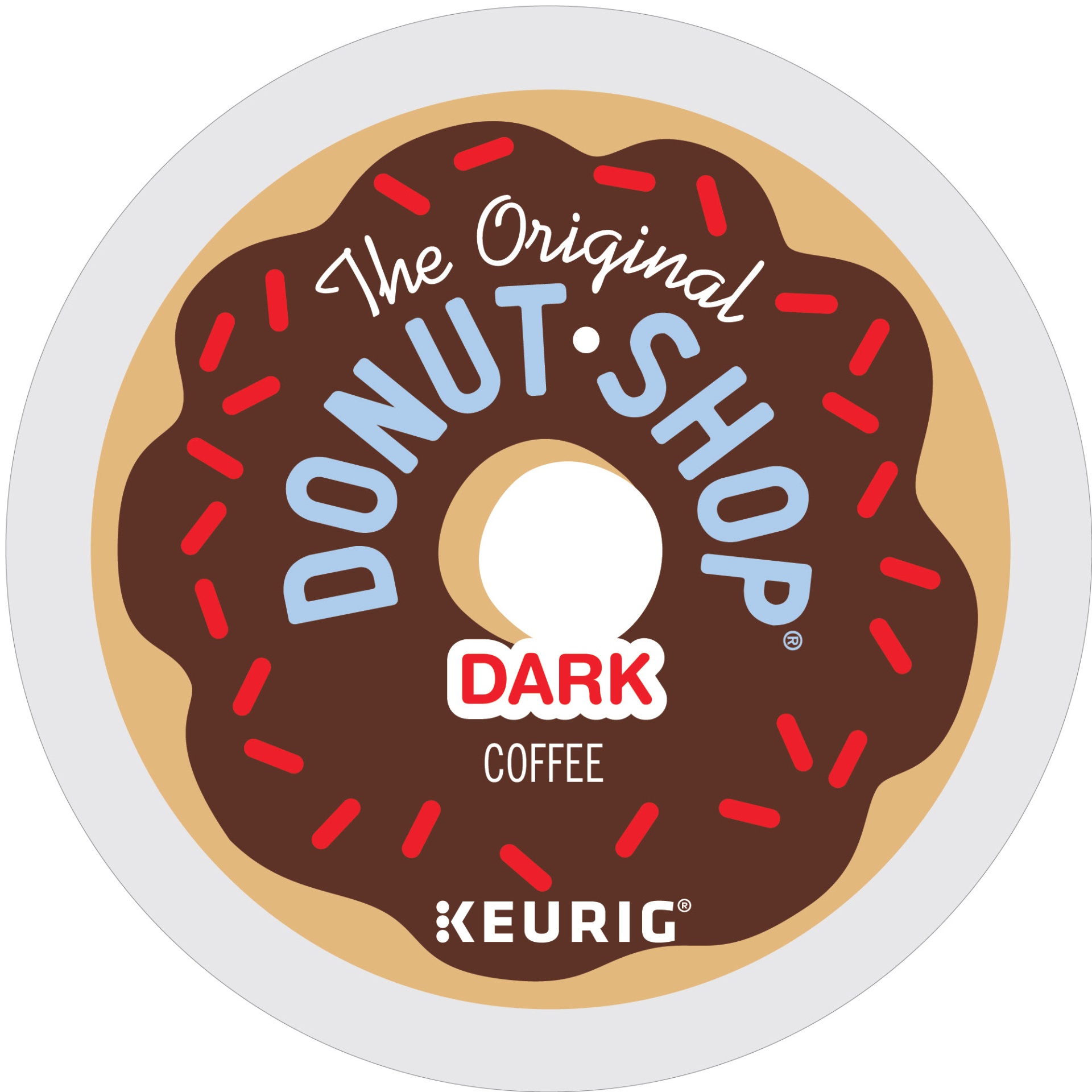 slide 1 of 1, The Original Donut Shop Dark Keurig Single-Serve K-Cup Pods, Dark Roast Coffee, 6 ct