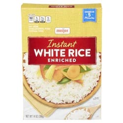 Meijer Instant Long Grain White Rice