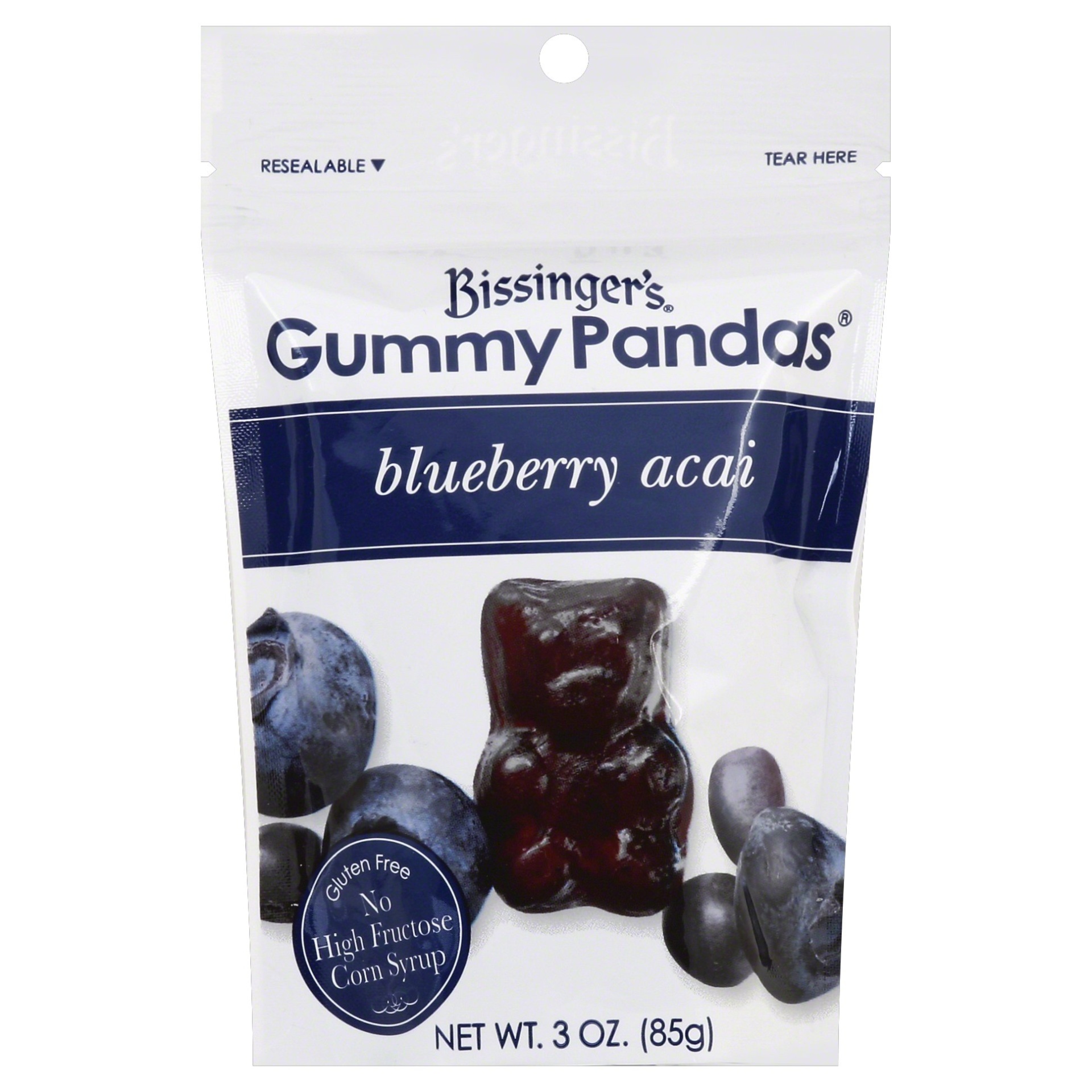 slide 1 of 2, Bissinger's Gummy Pandas 3 oz, 3 oz