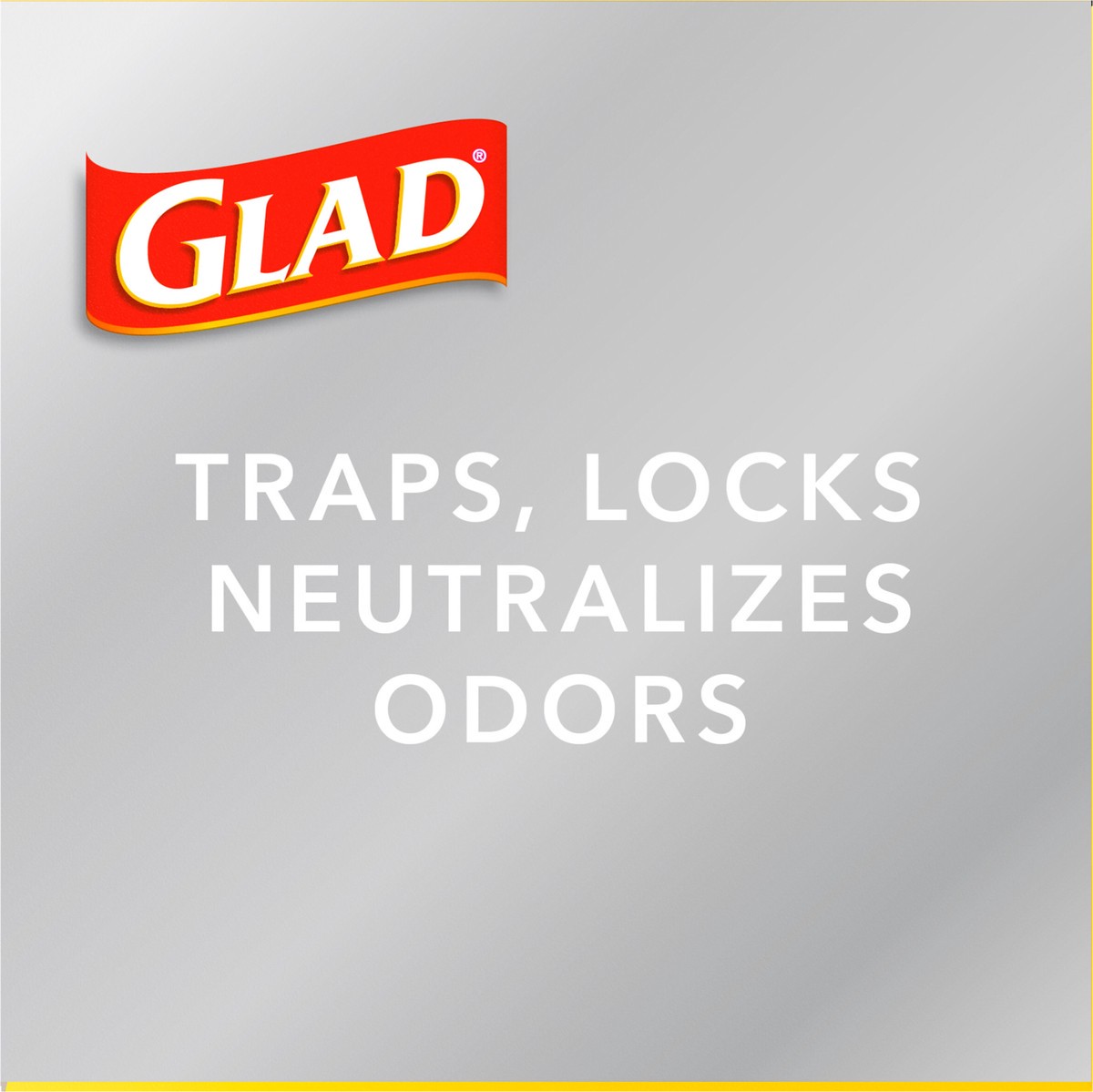 slide 5 of 8, Glad Force Flex Drawstring Odor Shield 13 Gallon 40ct, 40 ct