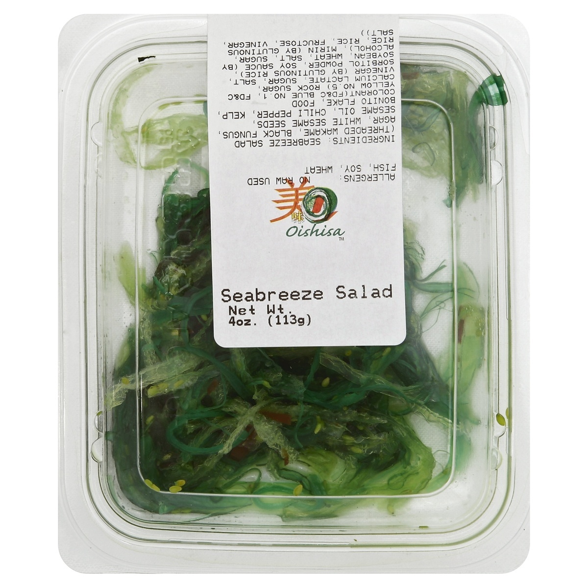 slide 1 of 1, Oishisa Southern Tsunami Sea Breeze Salad, 4 oz