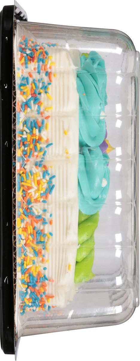 slide 10 of 11, Sabrina's 1/4 Sheet Decorated Marble Cake 64 oz, 64 oz