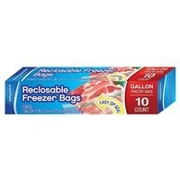slide 1 of 1, Easy Pack Reclosable Freezer Bags, 1 ct