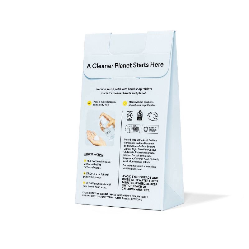 slide 2 of 6, Blueland Hand Soap Tablet Refill Classic Variety, 3 ct