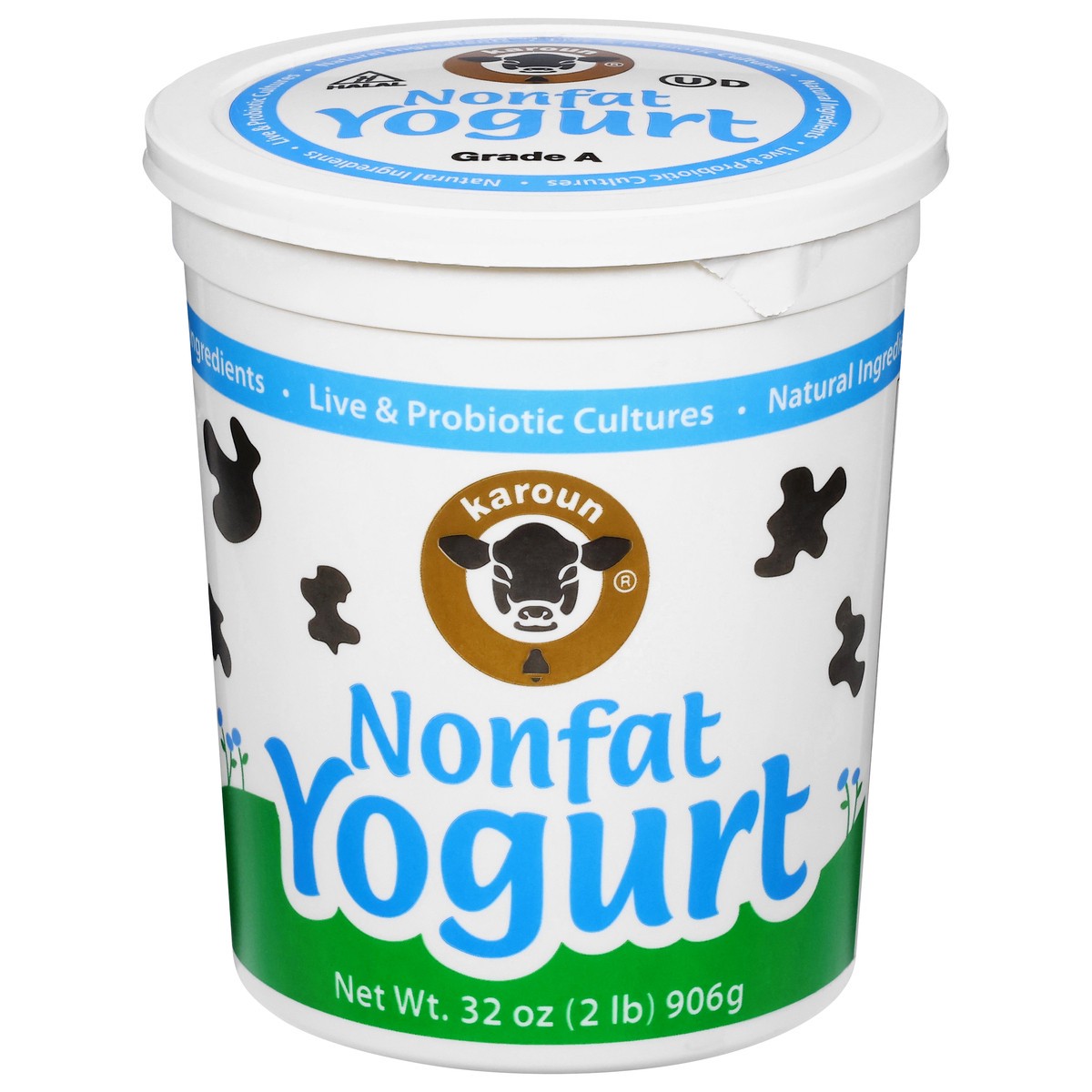 slide 1 of 3, Karoun Nonfat Yogurt 32 oz, 2 lb