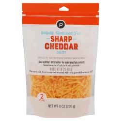 Publix Reduced Fat Sharp Cheddar Shredded Cheese