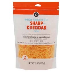 Publix Reduced Fat Sharp Cheddar Shredded Cheese