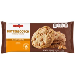 Meijer Butterscotch Baking Chips