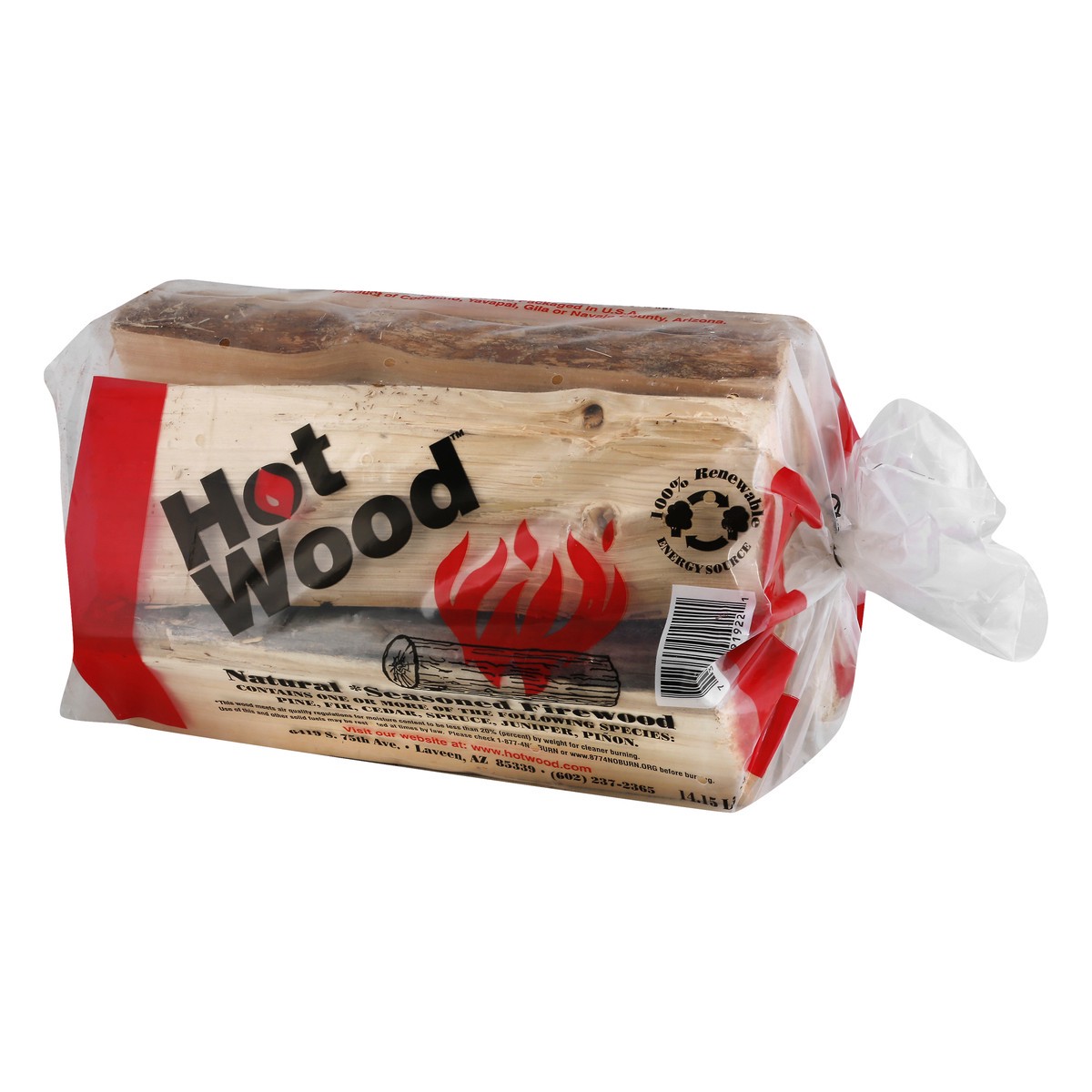 slide 6 of 9, Hot Wood Natural Seasoned Firewood 1 ea, 1 ct