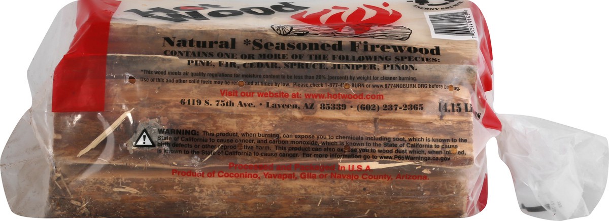 slide 8 of 9, Hot Wood Natural Seasoned Firewood 1 ea, 1 ct