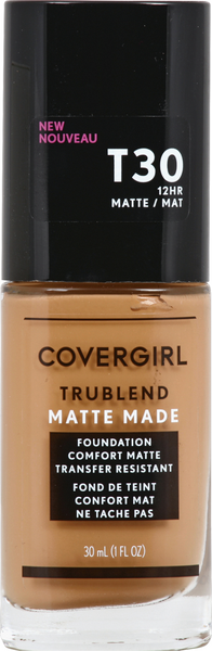 slide 1 of 1, Covergirl Foundation, Warm Honey T30, 30 ml