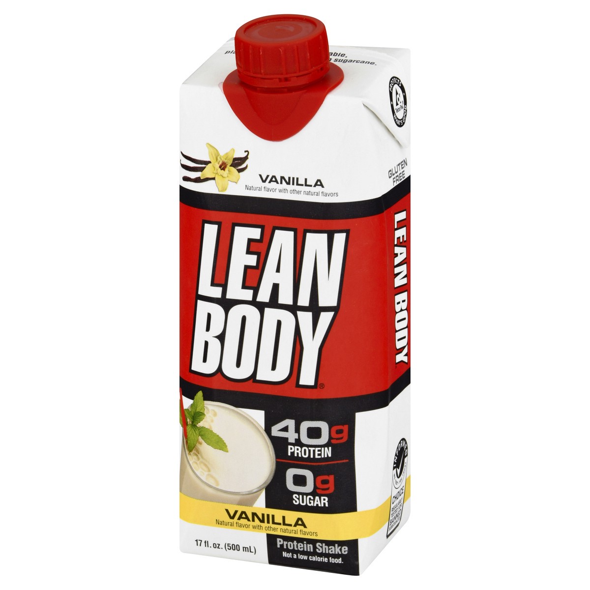 slide 11 of 13, Lean Body Vanilla Protein Shake 17 oz, 17 oz