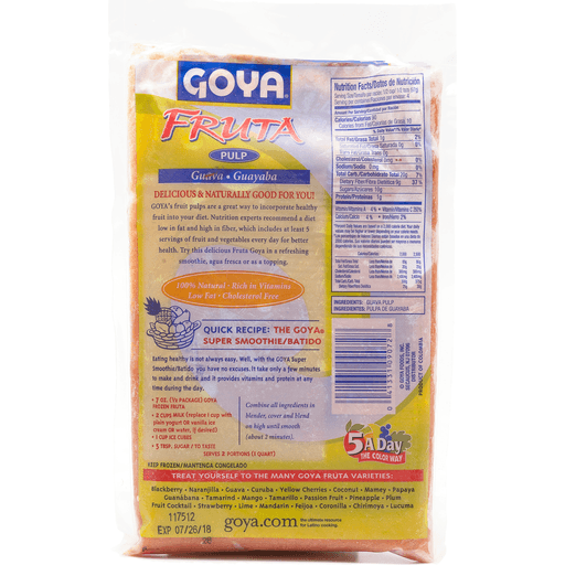 slide 2 of 2, Goya Guava Pulp Fruta - 14 oz, 14 oz