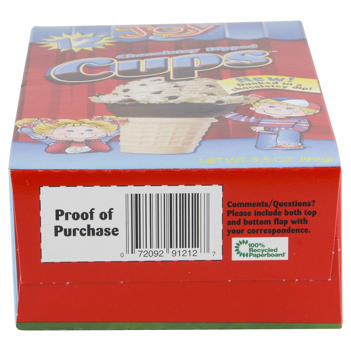 slide 3 of 6, Joy Chocolatey Dipped Cups, 12 ct