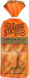St Pierre Brioche Roll 8 Ct