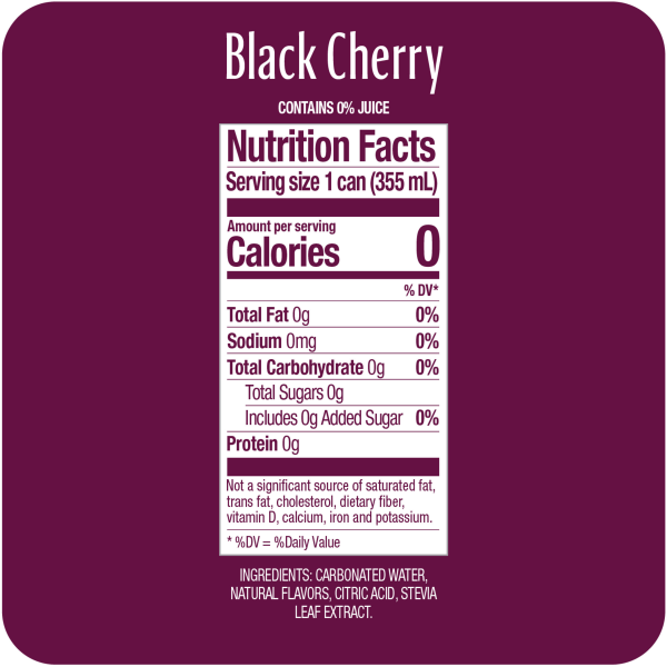 slide 16 of 16, Zevia Soda - Natural Diet Black Cherry, 6 ct; 12 oz