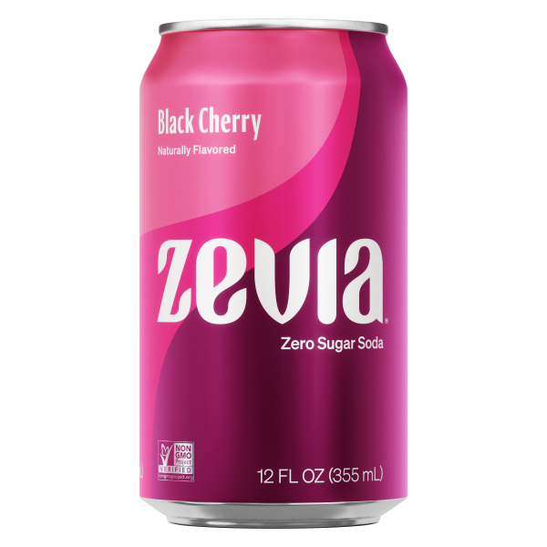 slide 6 of 16, Zevia Soda - Natural Diet Black Cherry, 6 ct; 12 oz