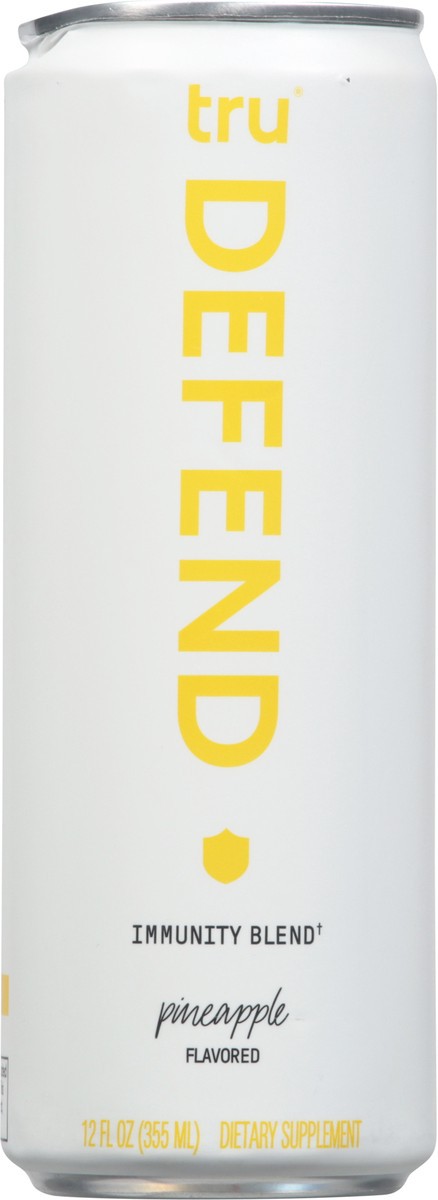 slide 6 of 9, Tru Defense Pineapple Flavored Enhanced Sparkling Beverage 12 fl oz, 12 fl oz