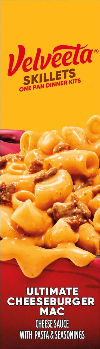 slide 7 of 9, Velveeta Skillets Ultimate Cheeseburger Mac, 12.86 oz