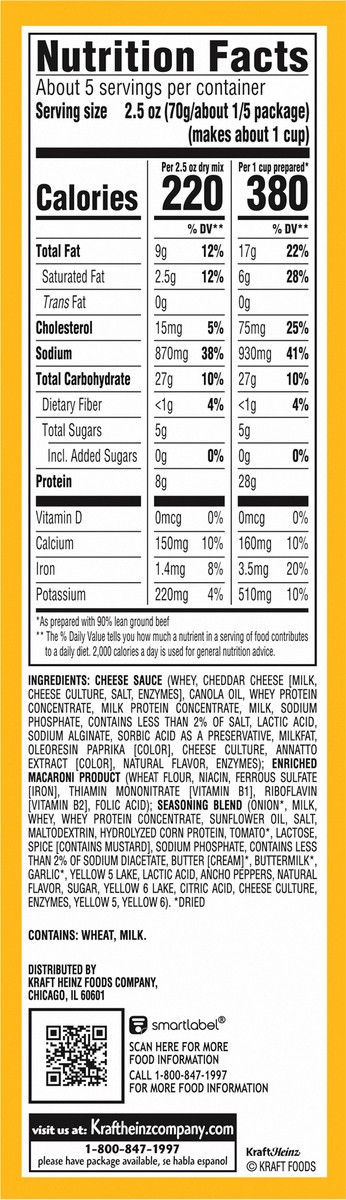 slide 8 of 9, Velveeta Skillets Ultimate Cheeseburger Mac, 12.86 oz