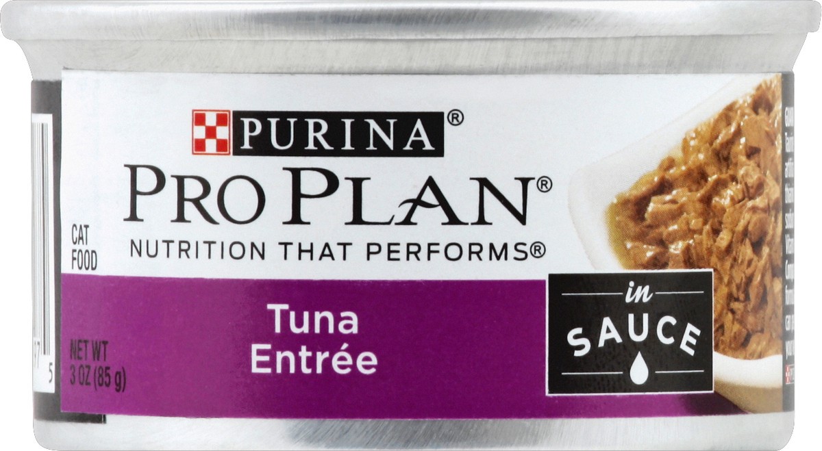 slide 2 of 2, Pro Plan Purina Pro Plan High Protein Wet Cat Food, Complete Essentials Tuna Entree in Sauce - 3 oz. Pull-Top Can, 3 oz