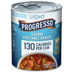 Progresso Light, Savory Vegetable Barley Canned Soup, 18.5 oz.