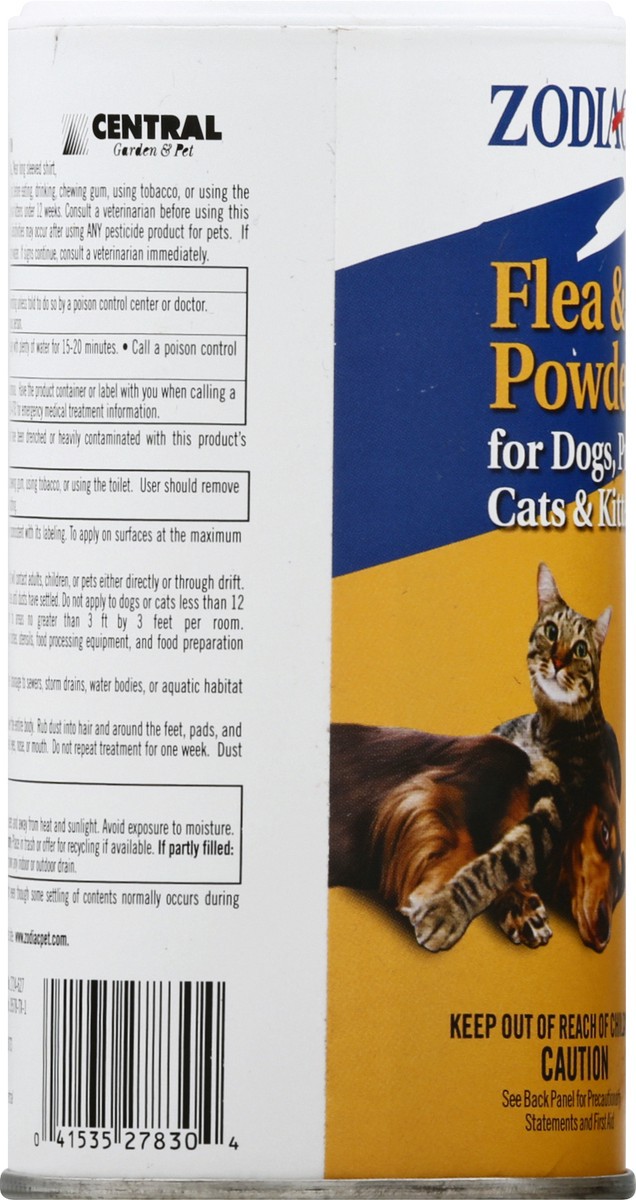 slide 6 of 12, Zodiac For Dogs Puppies Cats & Kittens Flea & Tick Powder 6 oz, 6 oz