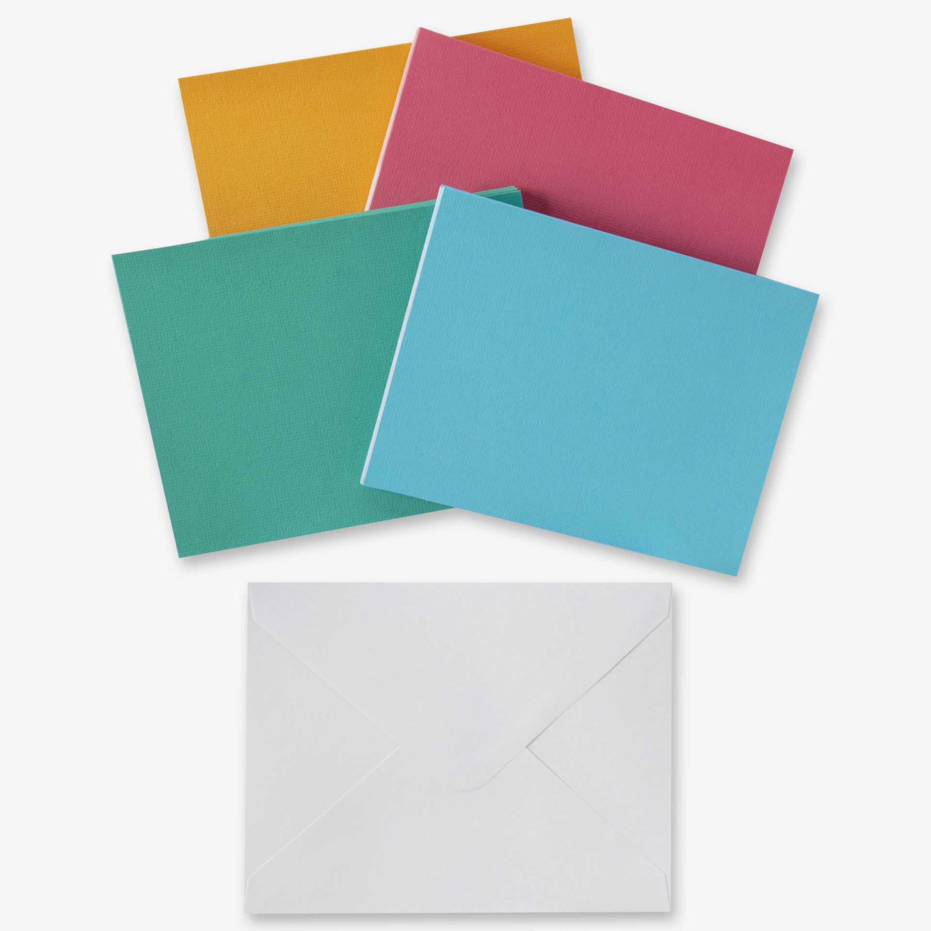 slide 2 of 6, Solid Rainbow Cards & Envelopes By Recollections, 4.25" X 5.5", 4.25 in x 5.5 in