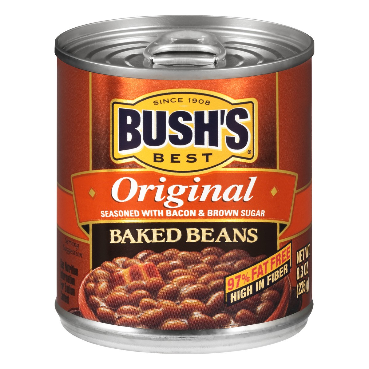 slide 5 of 11, Bush's Best Bush's Original Baked Beans 8.3 oz, 8.3 oz