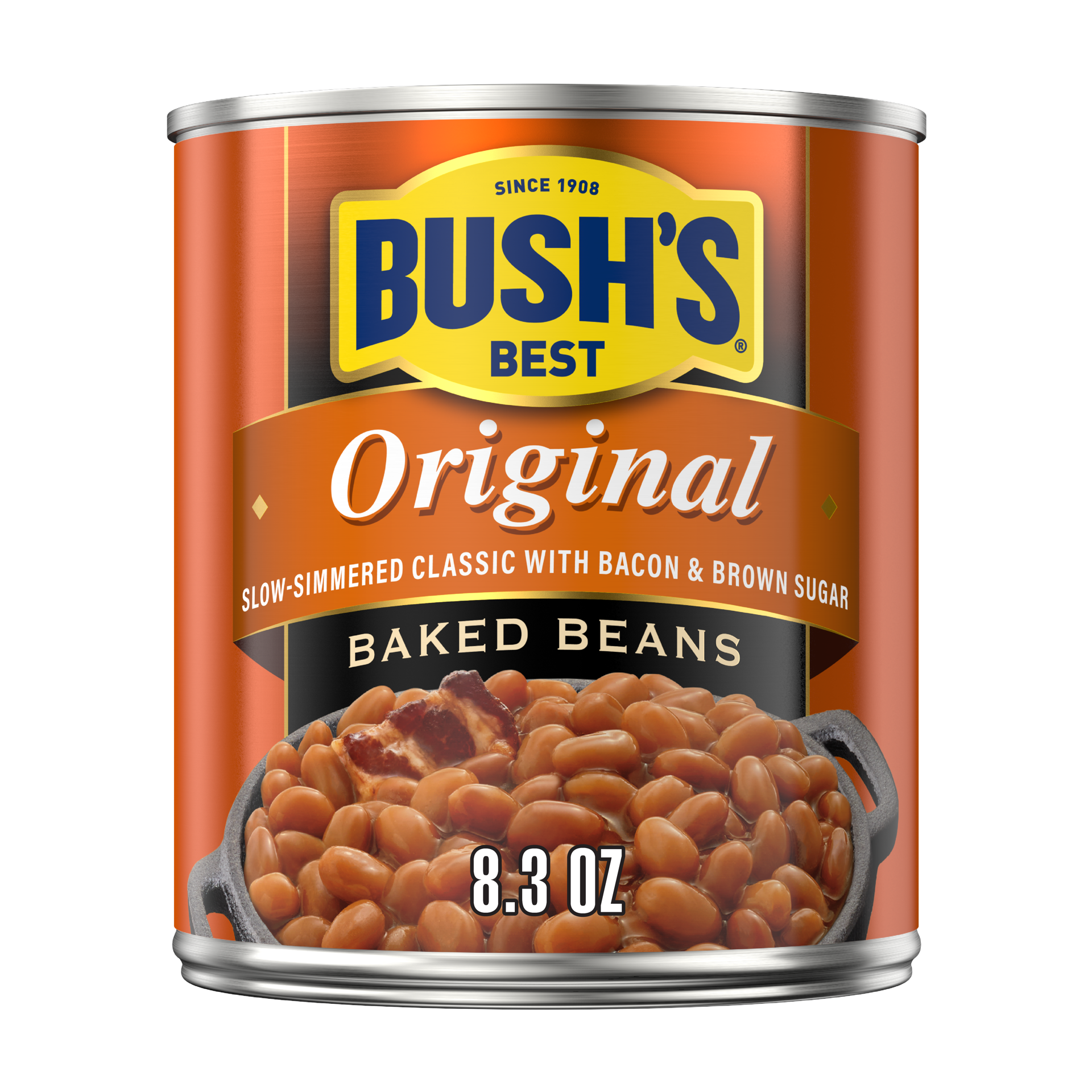 slide 1 of 11, Bush's Best Bush's Original Baked Beans 8.3 oz, 8.3 oz